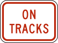 R8-3eP On tracks plaque
