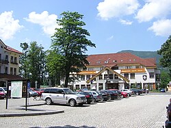 Centre of Čeladná