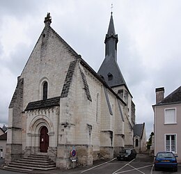 The church of Saint-Martin, in Nouans-les-Fontaines