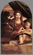 Parmigianino, Doria Madonna (c. 1525) 59 × 34 cm
