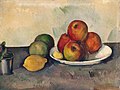 Cézanne: Nature morte aux pommes (vers 1890), Ermitage