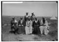 Emir Abdullah of Transjordan with Sir Herbert Samuel and Emir Shakir ibn Zayid, Amman, 1921