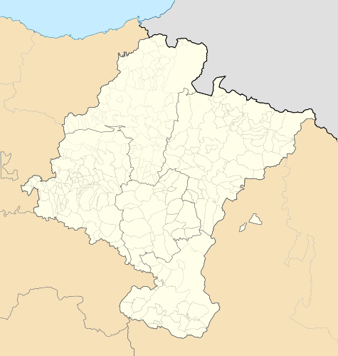 2014–15 Tercera División is located in Navarre