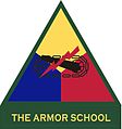 The U.S. Army Armored School insignia.
