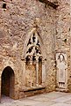 Gothic sedilia in the chancel of Kilfenora Cathedral, County Clare