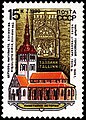 Image 7Soviet Union postage stamp depicting St. Nicholas Church in Tallinn (from Culture of Estonia)