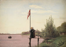 Christen Købke, View of Lake Sortedam, 1838