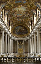 Chapel of the Palace of Versailles by Jules Hardouin-Mansart and Robert de Cotte (1689–1710)