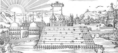 Die Mühlentor-Anlage im Jahr 1552