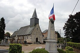 The church in Le Faulq