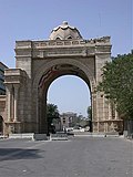 Bab al-Qasr, one of the gates to the Green Zone