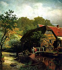 Watermill in Westphalia, 1863