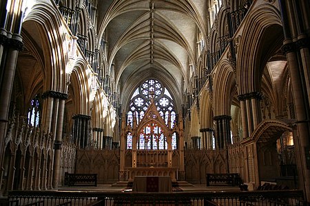 The Angel Choir of Lincoln Cathedral (1256–1280)