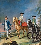 La passaggiata a cavallo 1755-1760