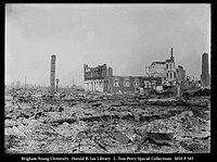 Chinatown after San Francisco Earthquake, 1906