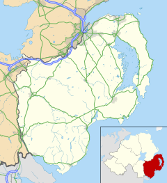 Bleary is located in County Down