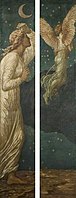 Cupid Flying Away from Psyche (between 1872 and 1881) by Edward Burne-Jones