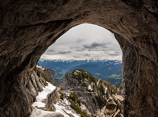 Eisriesenwelt, Tennen Mountains, Austria.