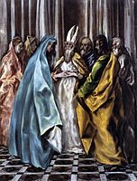 The Marriage of the Virgin , El Greco, 1614
