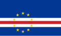 Die Flagge von Kap Verde