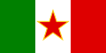 Flag of the Italian ethnic minority (Istrian Italians and Dalmatian Italians) in Yugoslavia (1945–1992)