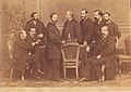 Image 47Members of the provisional government after the 1868 Glorious Revolution, by Jean Laurent. (from History of Spain)