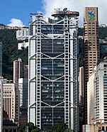 HSBC building in Hong Kong