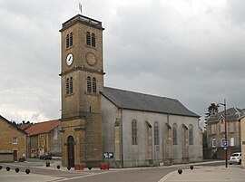 Saint Eligius' church in Haucourt