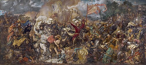 Battle of Grunwald (1410) was one of the largest in medieval Europe