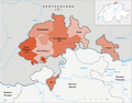 Bezirke des Kantons Schaffhausen bis 2004