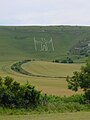 Credit: Cupcakekid View of the Long Man of Wilmington in the South Downs More about The Long Man of Wilmington...