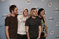 The Used's band members in a photo together
