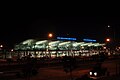 Night view of the Noi Bai International Airport Terminal 2