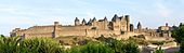 The fortified town of Carcassonne, Aude.