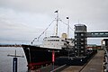 HMY Britannia: former royal yacht of the British monarchy, now preserved in Edinburgh.