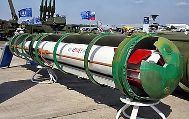 The 48N6E3 missile used by the S-400.
