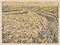 Die Schlacht der goldenen Sporen (1895), Handkolorierte Radierung, 24,1 × 27,9 cm, Museum of Fine Arts, Boston (WVZ D 95)