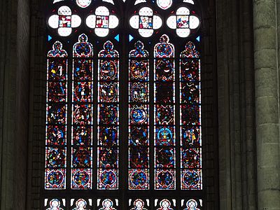 Windows of the Chapel of Saint-Etienne