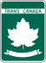 Trans-Canada Highway marker