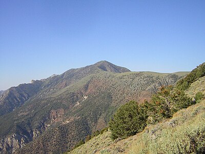 Telescope Peak is the highest summit of the Panamint Range.