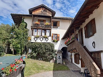 A traditional Südtirol house