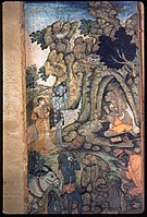 Vasiṣṭha Greets Shiva and Parvati, c. 1602