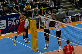 Volleyball: Spacer's Toulouse Volley.