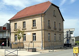 The town hall in Échenans-sous-Mont-Vaudois