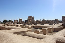 Part of the treasury, Persepolis