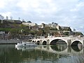 The Jambes Bridge over the Meuse, in front of the citadel