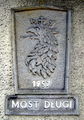 Coat of arms near the Long Bridge, Szczecin.
