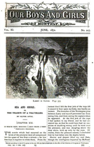"Larry is saved." From: Our Boys and Girls Monthly, 1872