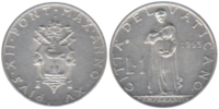 1953 Vatican City 1 lira.png