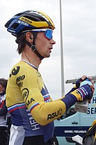 Primož Roglič during the 2021 Amstel Gold Race